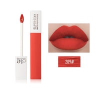 SOOTC-WolfLanda 12 Colors Sexy Red Lip Velvet Liquid Lipstick Waterproof Matte Lipstick Long Lasting  Lip Gloss Makeup Nude Lipgloss Make Up