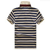 High quality brand men polo shirt new summer casual striped cotton men's  polo solid polo shirt  polo ralp men camisa