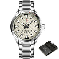 Gold Men Watch Luxury Brand Watches Men Sport Full Steel Quartz Watch Man 3Atm Waterproof Clock Military Wristwatches Relogio Ma