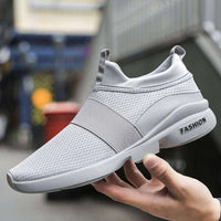 SOOTC Running Shoes For Men Outdoor Air Mesh Slip-on Comfortable Slip-on Sneakers Athletic Trainer Workout Sports Shoes for men