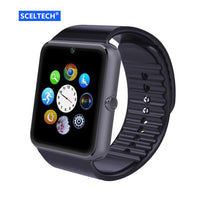 SOOTC-SCELTECH X1 Bluetooth Smart Watch For Apple iPhone IOS Android Phone Wrist Wear Support Sync smart clock Sim Card PK DZ09 GV18