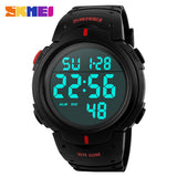 Skmei Luxury Brand Mens Sports Watches Dive 50m Digital LED Military Watch Men Fashion Casual Electronics Wristwatches Hot Clock