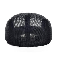 SOOTC WolfLanda VOBOOM Summer Flat Cap for Men Mesh Cabbie Newsboy Women Gatsby Hat Beret Ivy Caps Man Breathable Headpiece 126