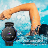 SOOTC WolfLanda XR02 Blood Pressure Oxygen Heart Rate Monitor Smart Bracelet Waterproof Bluetooth Watch For IOS Android Smartphones Pk Garmin
